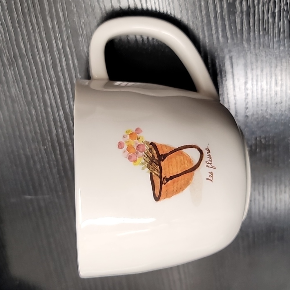 Rae Dunn Les Fleurs mug